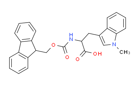 CAS No. 138775-51-6, 2-((((9H-Fluoren-9-yl)methoxy)carbonyl)amino)-3-(1-methyl-1H-indol-3-yl)propanoic acid