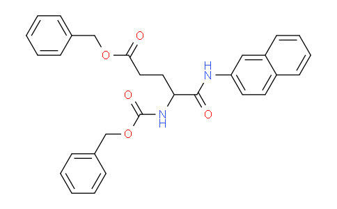CAS No. 3611-19-6, Benzyl 4-(((benzyloxy)carbonyl)amino)-5-(naphthalen-2-ylamino)-5-oxopentanoate