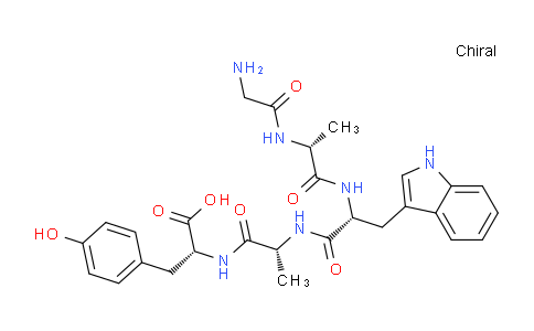 CAS No. 644997-31-9, (2R,5R,8R,11R)-8-((1H-Indol-3-yl)methyl)-14-amino-2-(4-hydroxybenzyl)-5,11-dimethyl-4,7,10,13-tetraoxo-3,6,9,12-tetraazatetradecan-1-oic acid