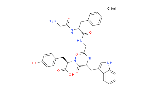 CAS No. 644997-01-3, (2R,5R,11R)-5-((1H-Indol-3-yl)methyl)-14-amino-11-benzyl-2-(4-hydroxybenzyl)-4,7,10,13-tetraoxo-3,6,9,12-tetraazatetradecan-1-oic acid