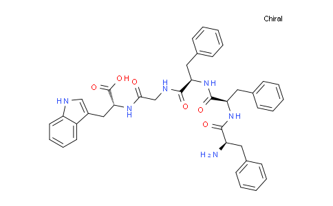 CAS No. 644997-38-6, (2R,8R,11R,14R)-2-((1H-Indol-3-yl)methyl)-14-amino-8,11-dibenzyl-4,7,10,13-tetraoxo-15-phenyl-3,6,9,12-tetraazapentadecan-1-oic acid