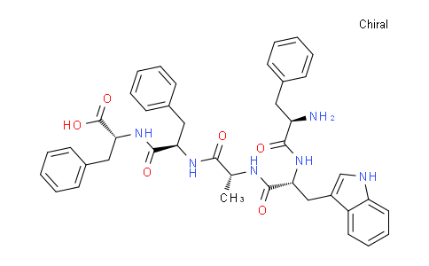 CAS No. 644997-29-5, (2R,5R,8R,11R,14R)-11-((1H-Indol-3-yl)methyl)-14-amino-2,5-dibenzyl-8-methyl-4,7,10,13-tetraoxo-15-phenyl-3,6,9,12-tetraazapentadecan-1-oic acid