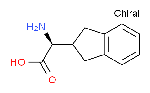 CAS No. 155239-51-3, (S)-2-Amino-2-(2,3-dihydro-1H-inden-2-yl)acetic acid