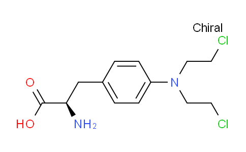 CAS No. 13045-94-8, (R)-2-Amino-3-(4-(bis(2-chloroethyl)amino)phenyl)propanoic acid