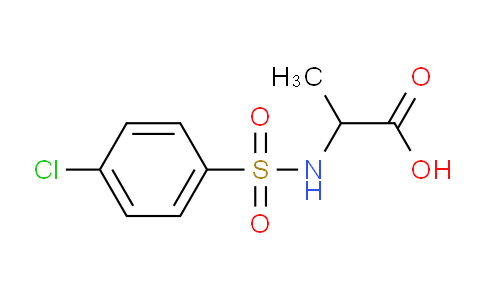 CAS No. 90410-27-8, 2-(4-Chlorophenylsulfonamido)propanoic acid