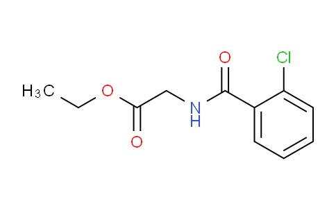 CAS No. 66824-94-0, Ethyl 2-(2-chlorobenzamido)acetate
