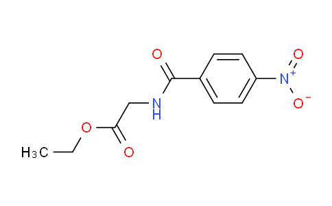 CAS No. 7512-77-8, Ethyl 2-(4-nitrobenzamido)acetate