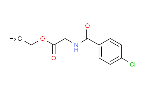 CAS No. 39735-52-9, Ethyl 2-(4-chlorobenzamido)acetate