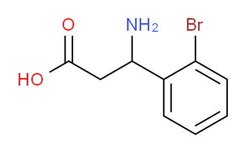 CAS No. 117391-48-7, 3-Amino-3-(2-bromophenyl)propanoic acid