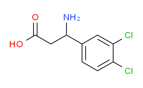 CAS No. 117391-57-8, 3-Amino-3-(3,4-dichlorophenyl)propanoic acid