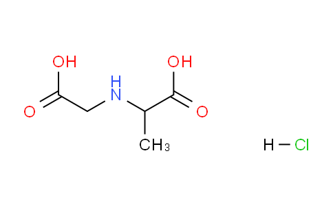 CAS No. 33012-75-8, 2-((Carboxymethyl)amino)propanoic acid hydrochloride