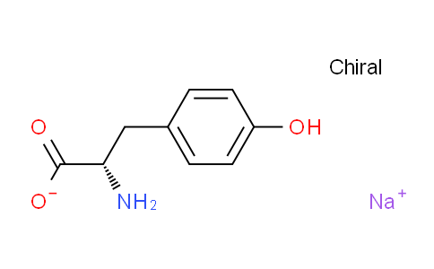 CAS No. 69847-45-6, Sodium (S)-2-amino-3-(4-hydroxyphenyl)propanoate
