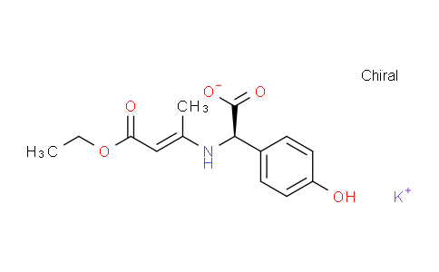 CAS No. 57938-86-0, Potassium (R)-2-((4-ethoxy-4-oxobut-2-en-2-yl)amino)-2-(4-hydroxyphenyl)acetate