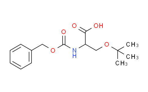 CAS No. 14464-36-9, 2-(((Benzyloxy)carbonyl)amino)-3-(tert-butoxy)propanoic acid