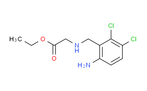 CAS No. 70406-92-7, Ethyl 2-((6-amino-2,3-dichlorobenzyl)amino)acetate