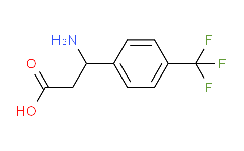 CAS No. 180263-44-9, 3-Amino-3-(4-(trifluoromethyl)phenyl)propanoic acid