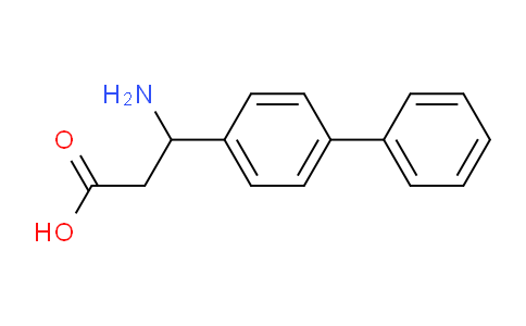CAS No. 63974-15-2, 3-([1,1'-Biphenyl]-4-yl)-3-aminopropanoic acid