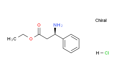 CAS No. 340188-50-3, (R)-Ethyl 3-amino-3-phenylpropanoate hydrochloride