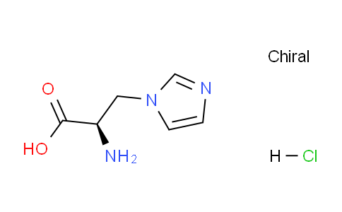 CAS No. 1956435-06-5, (R)-2-Amino-3-(1H-imidazol-1-yl)propanoic acid hydrochloride