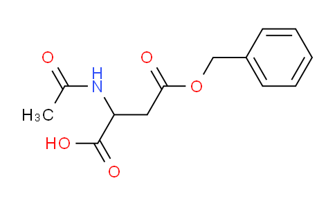 CAS No. 10144-33-9, 2-Acetamido-4-(benzyloxy)-4-oxobutanoic acid