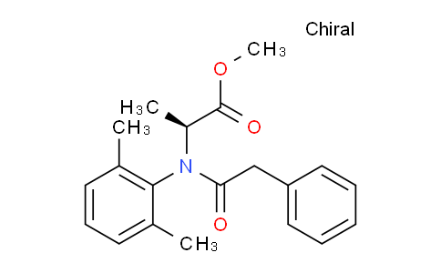 CAS No. 97716-85-3, (S)-Methyl 2-(N-(2,6-dimethylphenyl)-2-phenylacetamido)propanoate