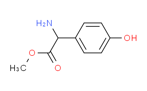 CAS No. 43189-12-4, Methyl 2-amino-2-(4-hydroxyphenyl)acetate