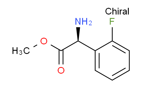 CAS No. 1213966-01-8, (S)-Methyl 2-amino-2-(2-fluorophenyl)acetate