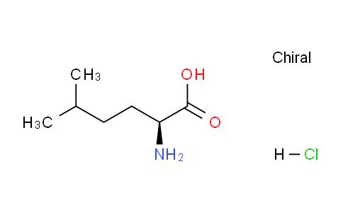 CAS No. 1330286-49-1, (S)-2-Amino-5-methylhexanoic acid hydrochloride