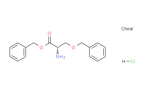 CAS No. 63024-01-1, (S)-Benzyl 2-amino-3-(benzyloxy)propanoate hydrochloride