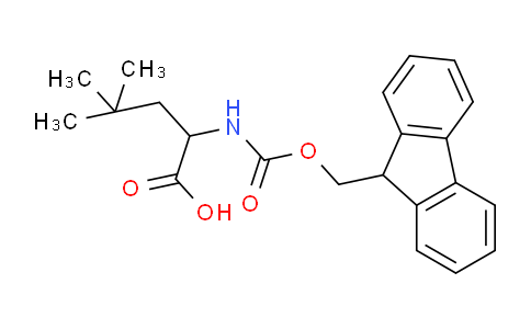 CAS No. 1637650-31-7, 2-((((9H-Fluoren-9-yl)methoxy)carbonyl)amino)-4,4-dimethylpentanoic acid