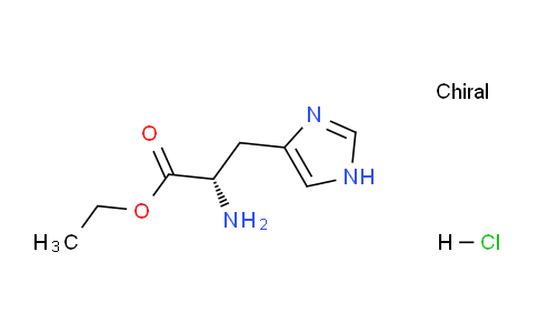 CAS No. 68636-91-9, (S)-Ethyl 2-amino-3-(1H-imidazol-4-yl)propanoate hydrochloride