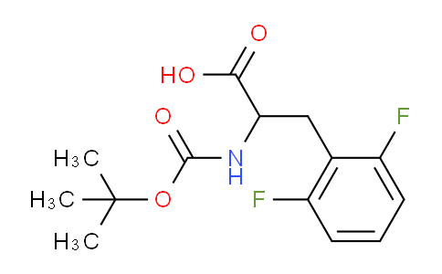 CAS No. 851047-82-0, 2-((Tert-butoxycarbonyl)amino)-3-(2,6-difluorophenyl)propanoic acid