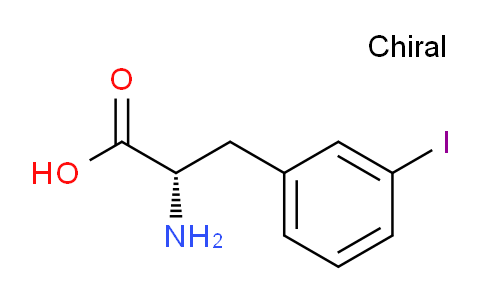 CAS No. 20846-39-3, (S)-2-Amino-3-(3-iodophenyl)propanoic acid