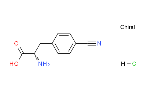 CAS No. 104531-20-6, (S)-2-Amino-3-(4-cyanophenyl)propanoic acid hydrochloride