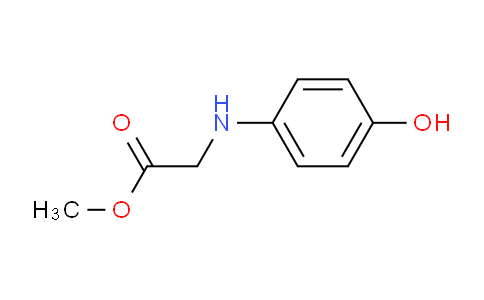 CAS No. 56405-21-1, Methyl 2-((4-hydroxyphenyl)amino)acetate
