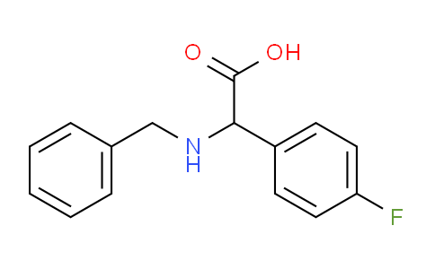 CAS No. 200000-54-0, 2-(Benzylamino)-2-(4-fluorophenyl)acetic acid