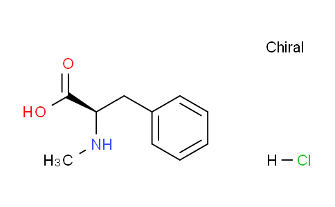 CAS No. 1956434-77-7, (R)-2-(Methylamino)-3-phenylpropanoic acid hydrochloride