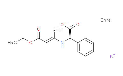 CAS No. 961-69-3, Potassium (R,E)-2-((4-ethoxy-4-oxobut-2-en-2-yl)amino)-2-phenylacetate