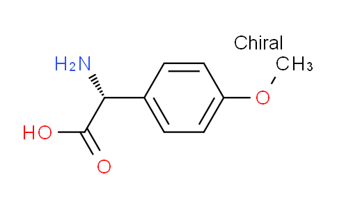 CAS No. 24593-49-5, (R)-2-Amino-2-(4-methoxyphenyl)acetic acid