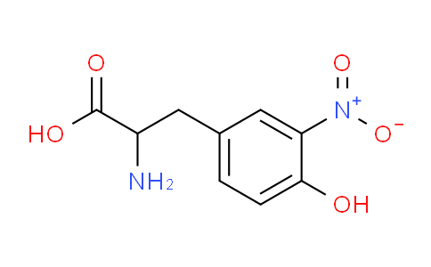 CAS No. 3604-79-3, 2-Amino-3-(4-hydroxy-3-nitrophenyl)propanoic acid