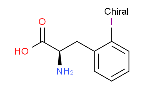 CAS No. 736184-44-4, (R)-2-Amino-3-(2-iodophenyl)propanoic acid