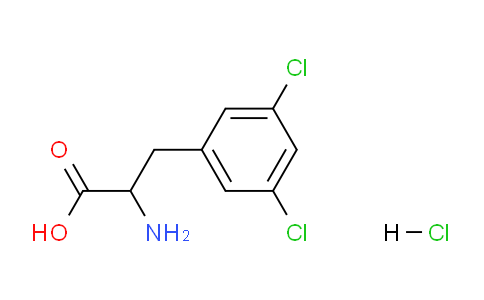 CAS No. 128833-97-6, 2-Amino-3-(3,5-dichlorophenyl)propanoic acid hydrochloride