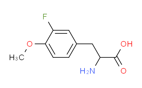 CAS No. 603105-73-3, 3-Fluoro-4-methoxy-DL-phenylalanine