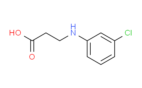 CAS No. 21617-14-1, 3-((3-chlorophenyl)amino)propanoic acid