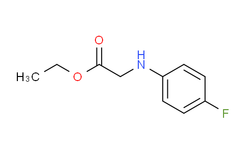CAS No. 2521-99-5, ethyl 2-((4-fluorophenyl)amino)acetate