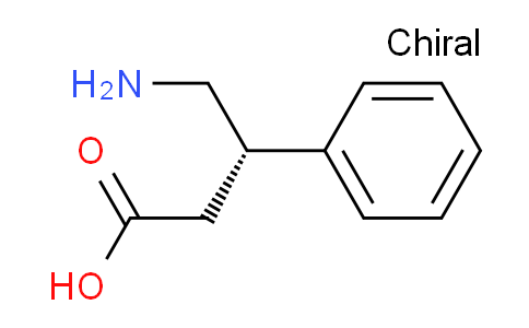 CAS No. 62596-63-8, (S)-4-Amino-3-phenylbutanoic acid