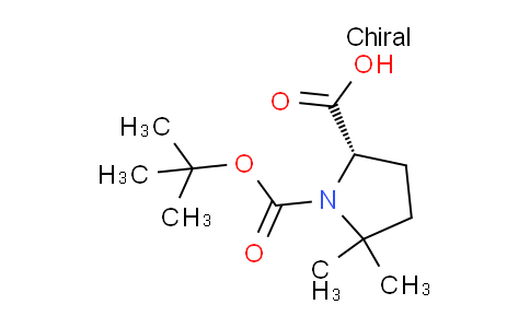 CAS No. 943318-67-0, (S)-1-(tert-Butoxycarbonyl)-5,5-dimethylpyrrolidine-2-carboxylic acid