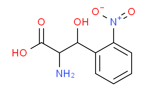 CAS No. 52773-86-1, 2-Amino-3-hydroxy-3-(2-nitrophenyl)propanoic acid