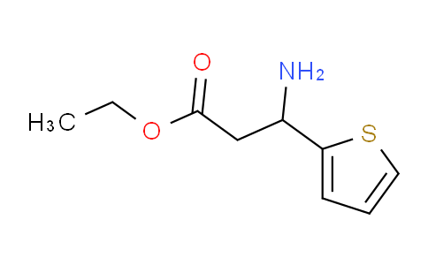 CAS No. 93447-77-9, Ethyl 3-amino-3-(thiophen-2-yl)propanoate