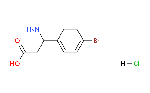 CAS No. 471259-91-3, 3-Amino-3-(4-bromophenyl)propanoic acid hydrochloride